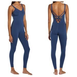 Everyday Yoga Radiant Solid Strappy Leotard 28"